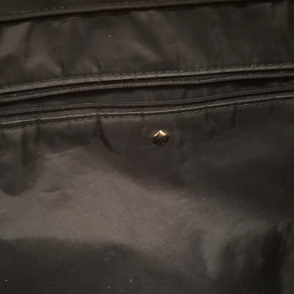 Kate Spade Black Tote with Cream Straps - Picture 3 of 7